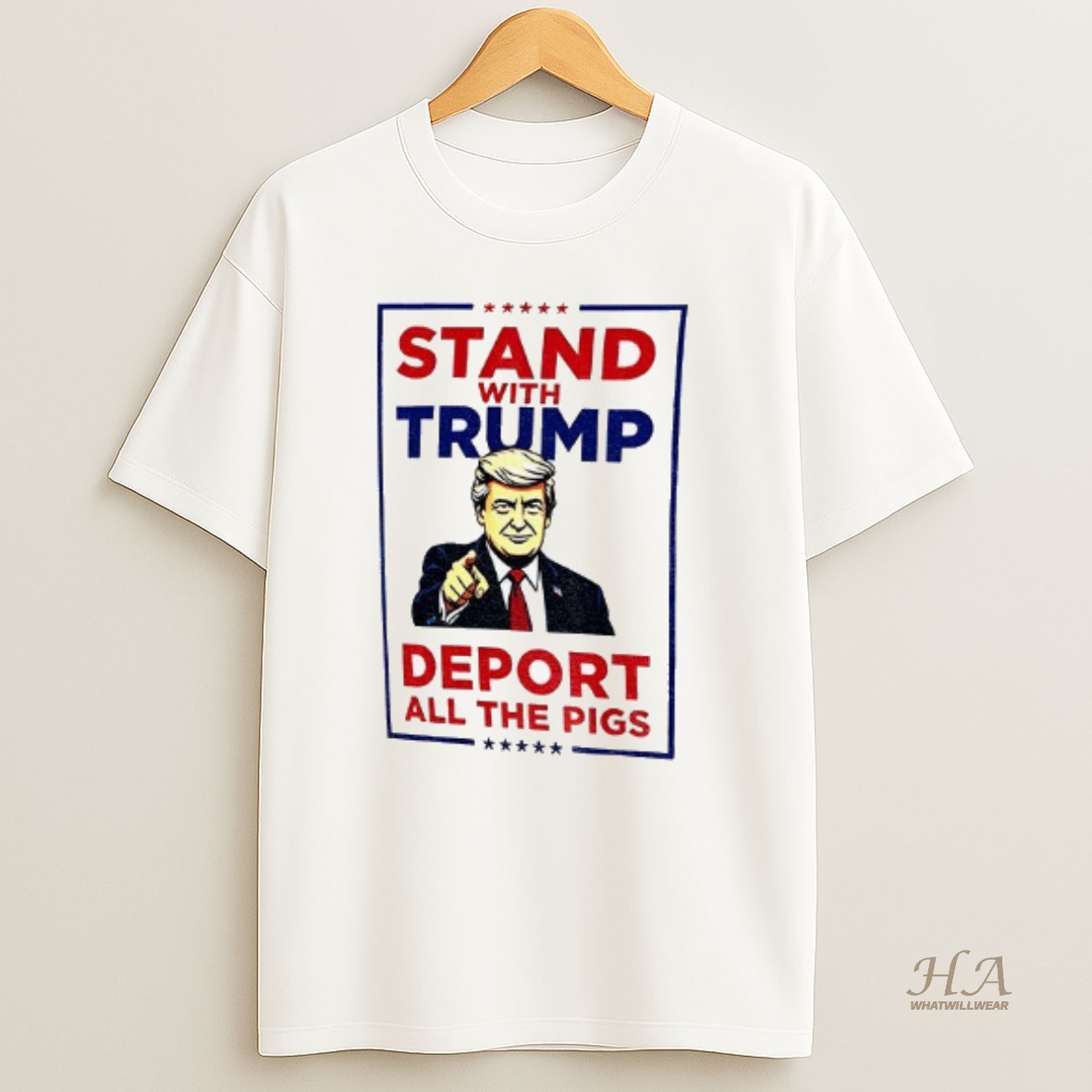 Official Donald Trump Quiet Piggy Resist American Funny Meme T Shirt