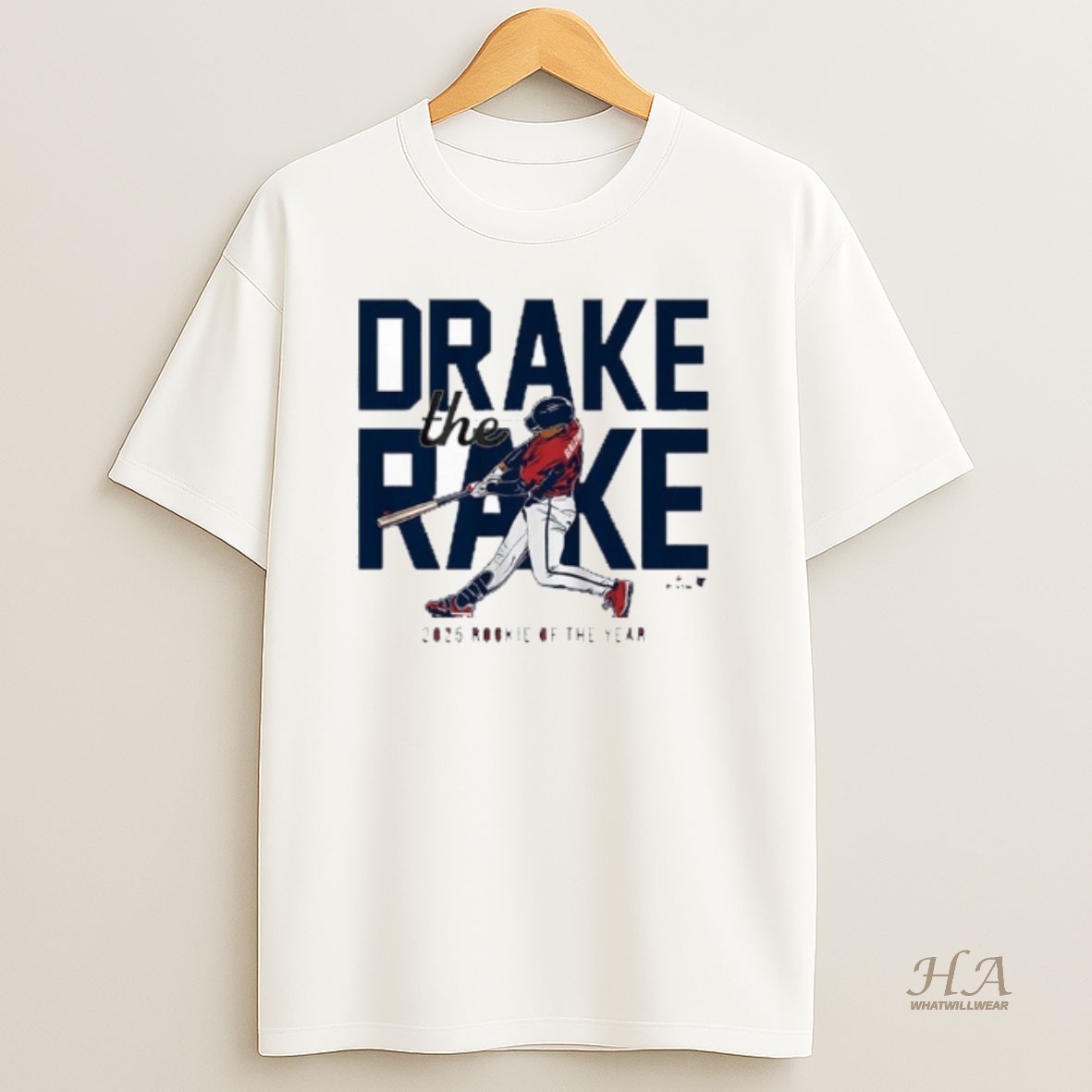 Official Drake Baldwin The Rake 2025 Rookie Of The Year T Shirt