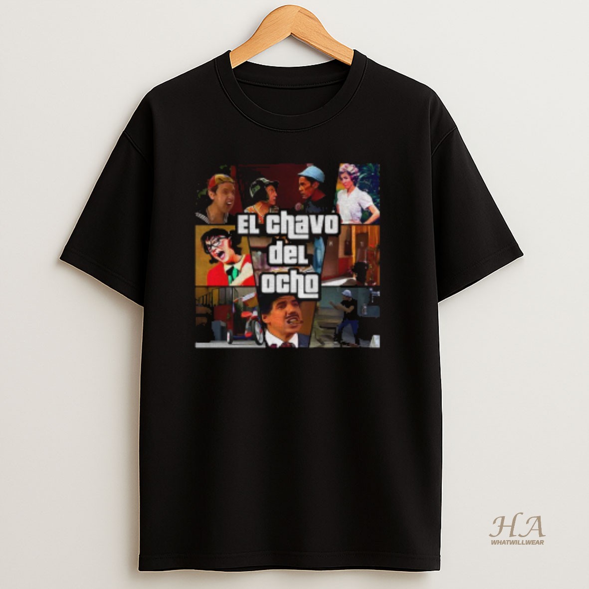 Official El Chavo Del Ocho Gta Style Vintage T Shirt