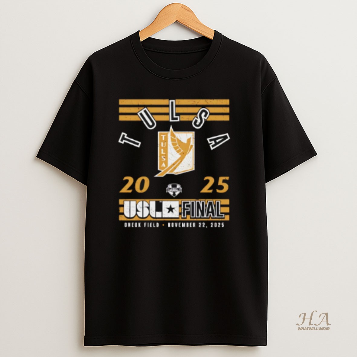 Official Fc Tulsa 2025 Usl Championship Final T Shirt