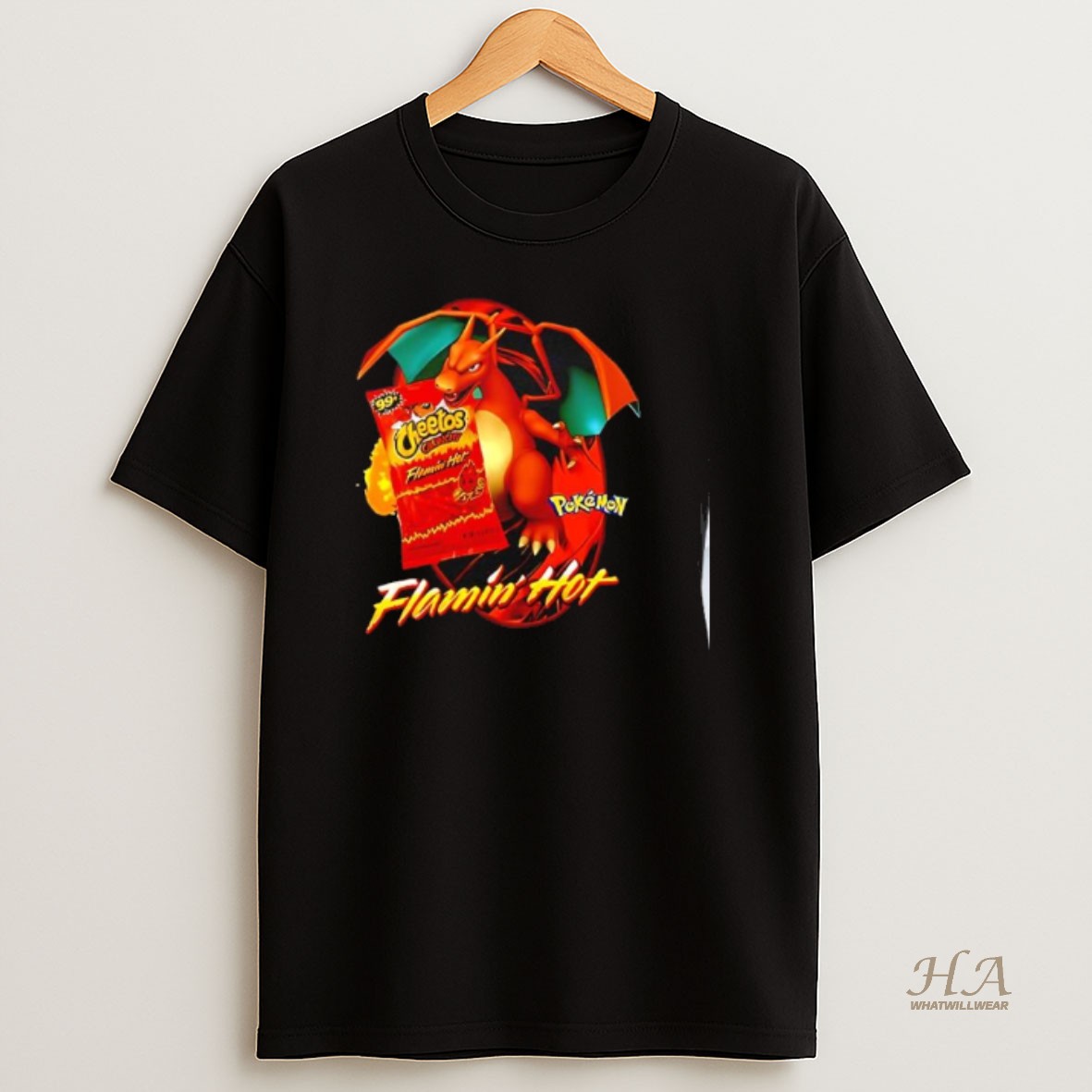 Official Flamin Hot Cheetos Charizard T Shirt