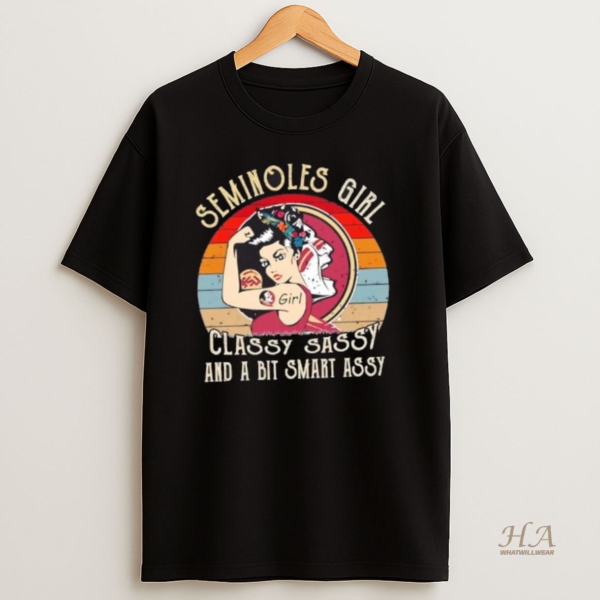 Official Florida State Seminoles Girl Classy Sassy And A Bit Smart Assy T Shirt