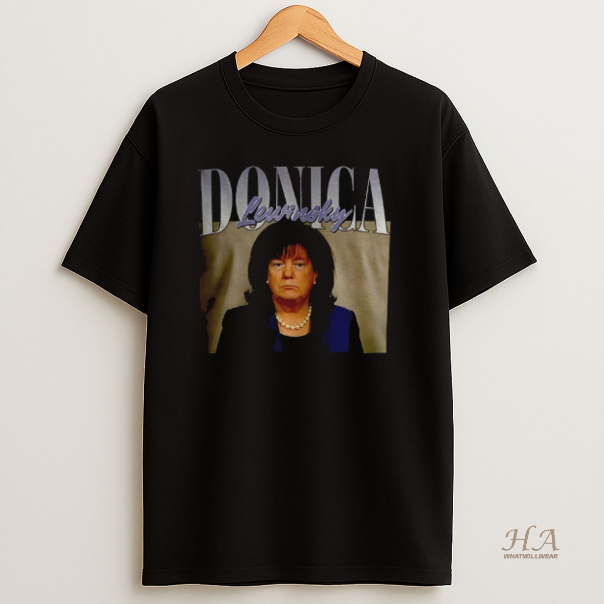 Official Funny Donica Lewinsky Graphic Big Beautiful Bill Clinton Bubba Trump T Shirt