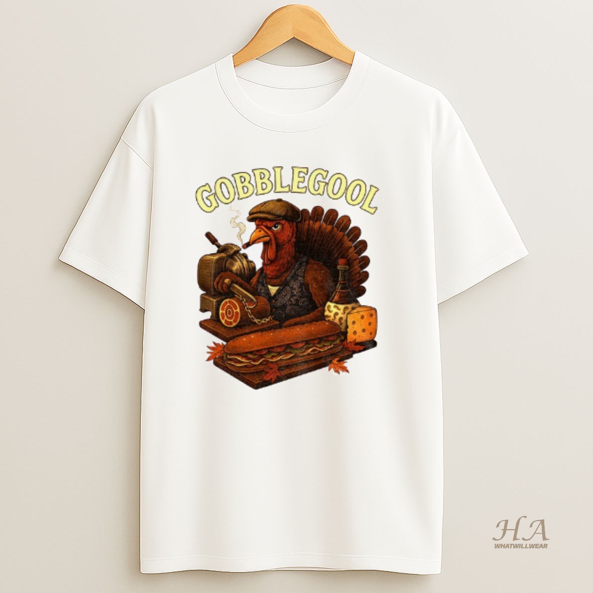 Official Funny Gobblegool Italian Turkey Chef Happy Thanksgiving T Shirt