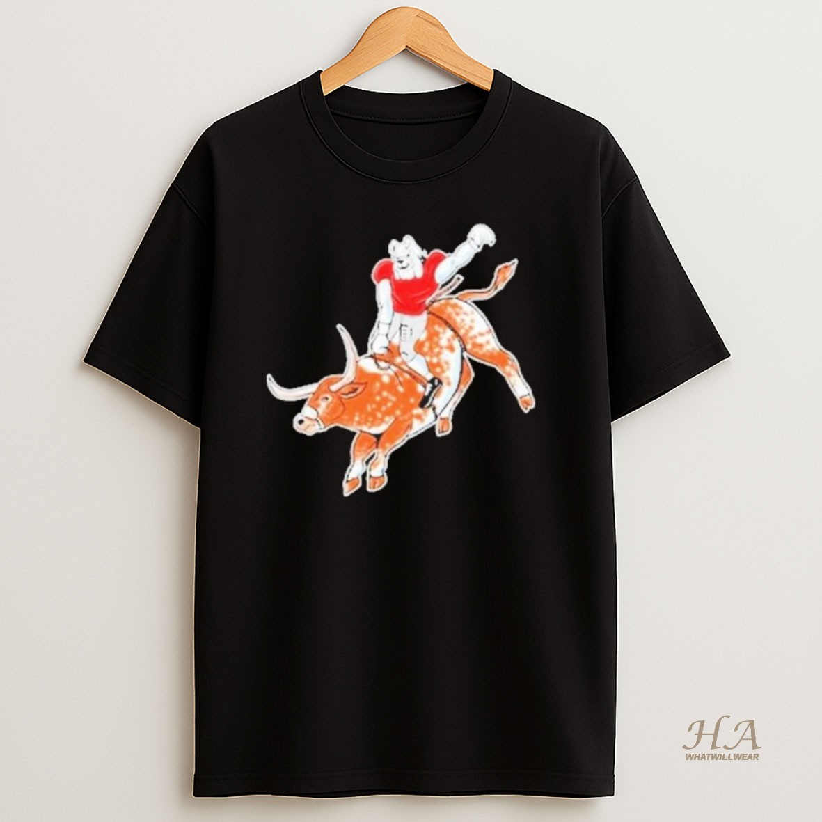 Official Georgia Vs Texas 2025 Ga Horns Down Mascot T Shirt