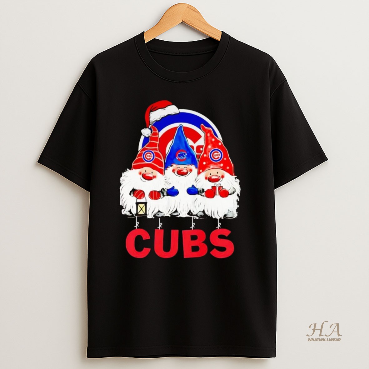 Official Gnomes Chicago Cubs Merry Christmas T Shirt