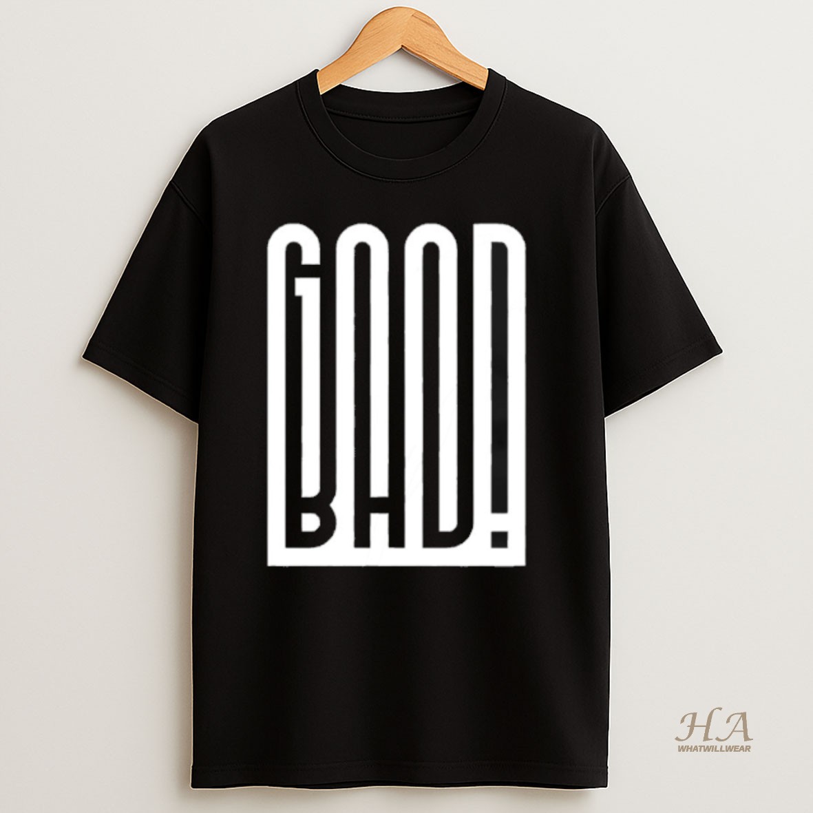 Official Good Bad Funny T Shirt