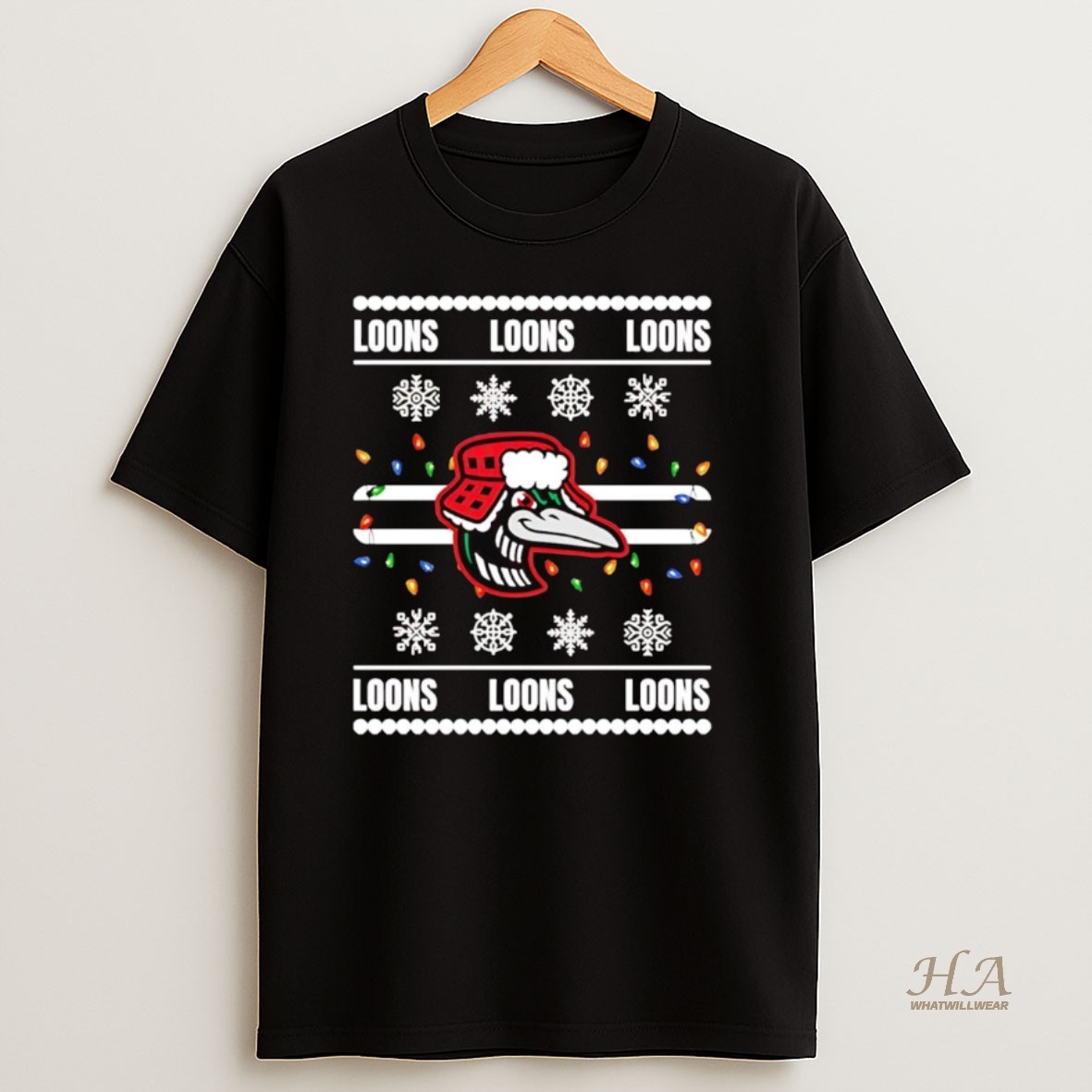 Official Great Lakes Loons Christmas T Shirt