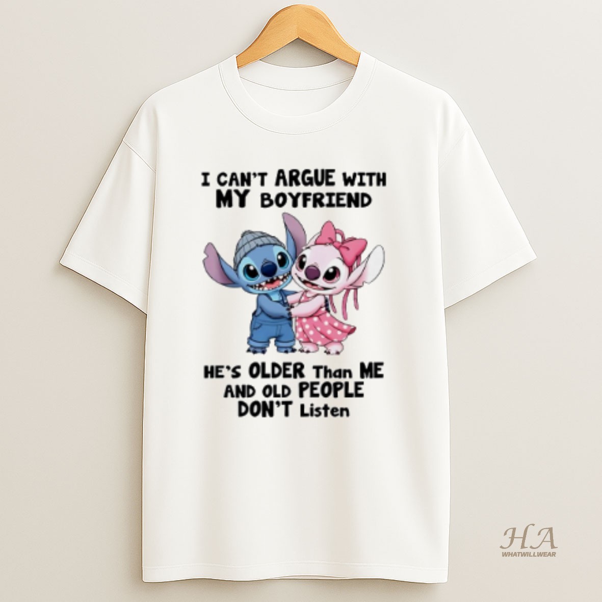 Official Grinch I Cant Argue With My Boyfriend Hes Older Than Me And Old People Dont Listen T Shirt