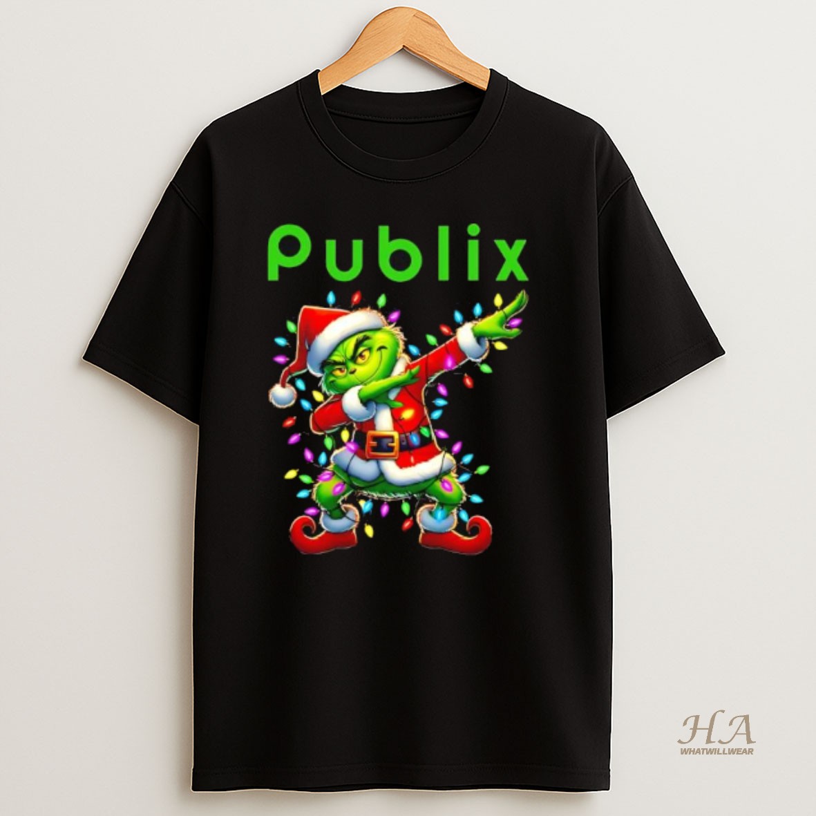 Official Grinch Publix Christmas T Shirt