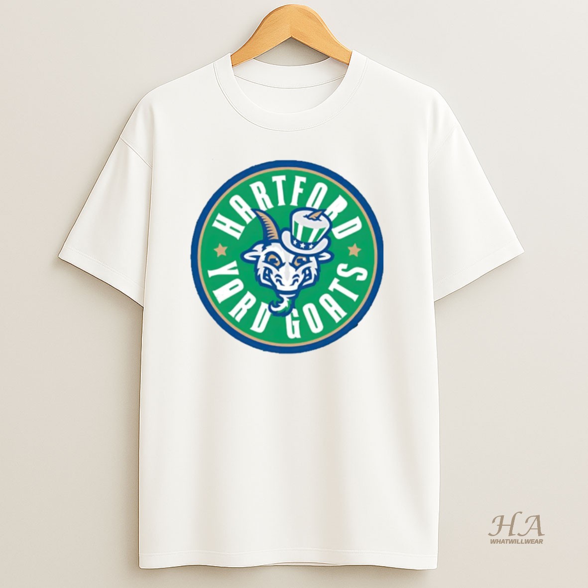 Official Hartford Yard Goats Baseball T Shirt