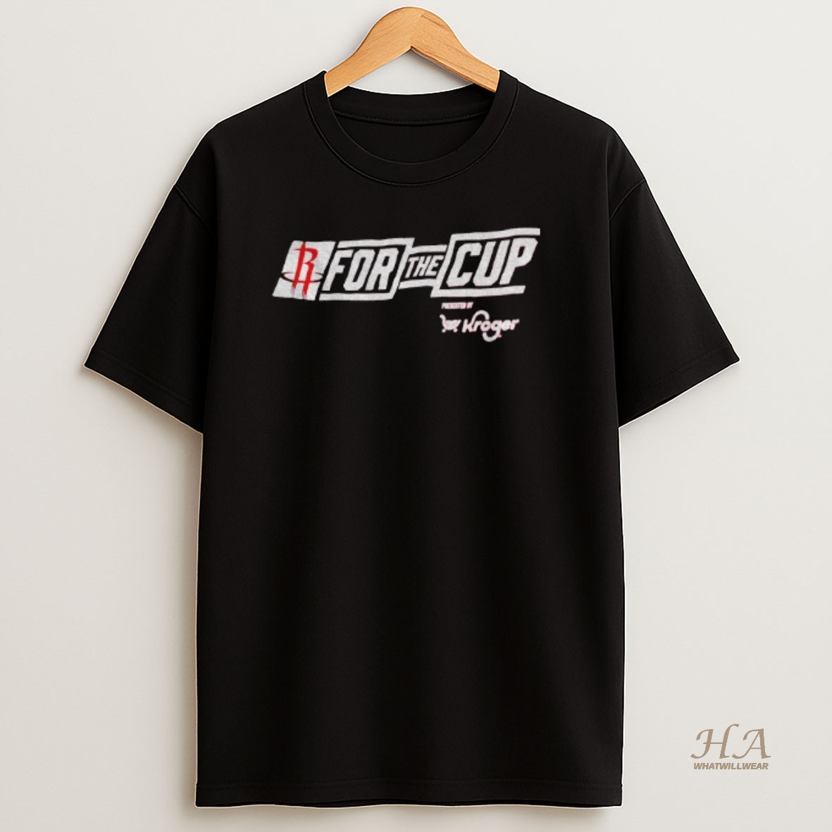 Official Houston Rockets Basketball Nba For The Cup Presented By Kroger T Shirt