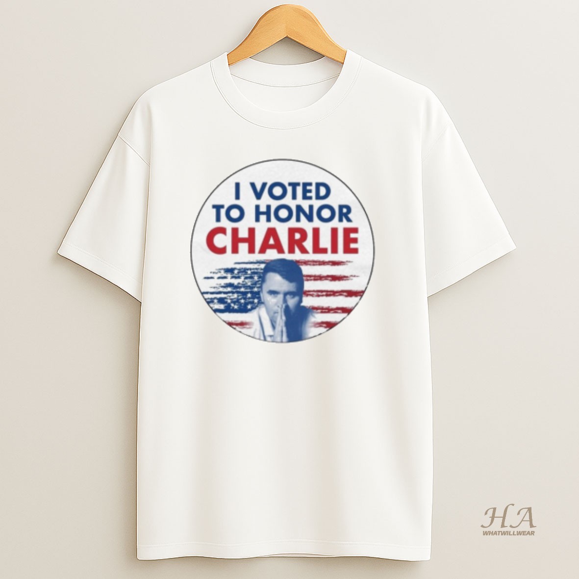 Official I Voted To Honor Charlie 2025 T Shirt