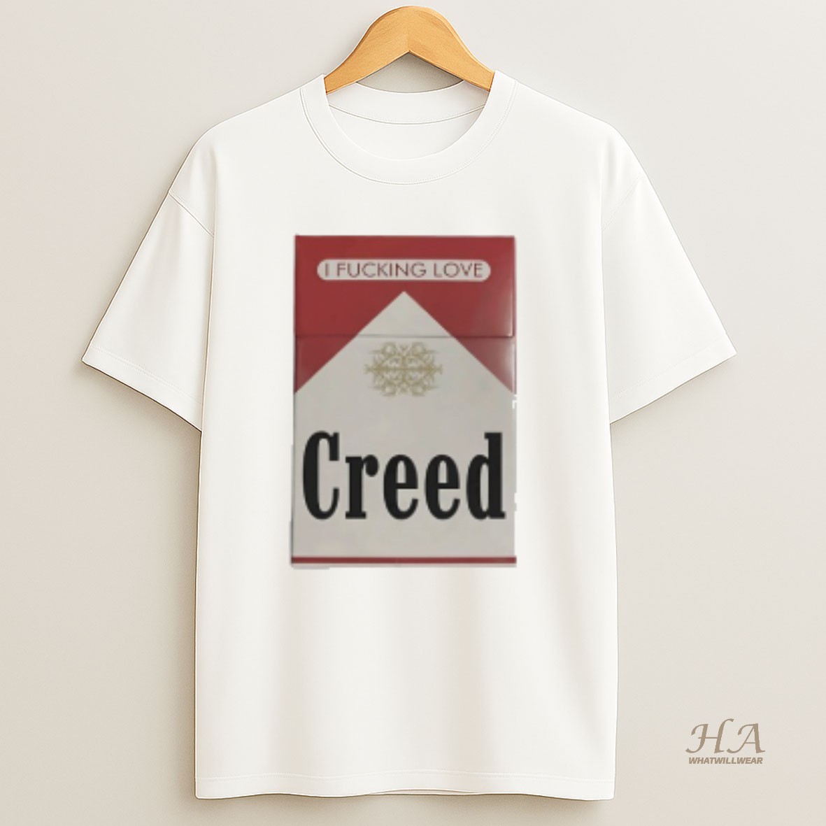 Official I Fucking Love Creed Marlboro T Shirt