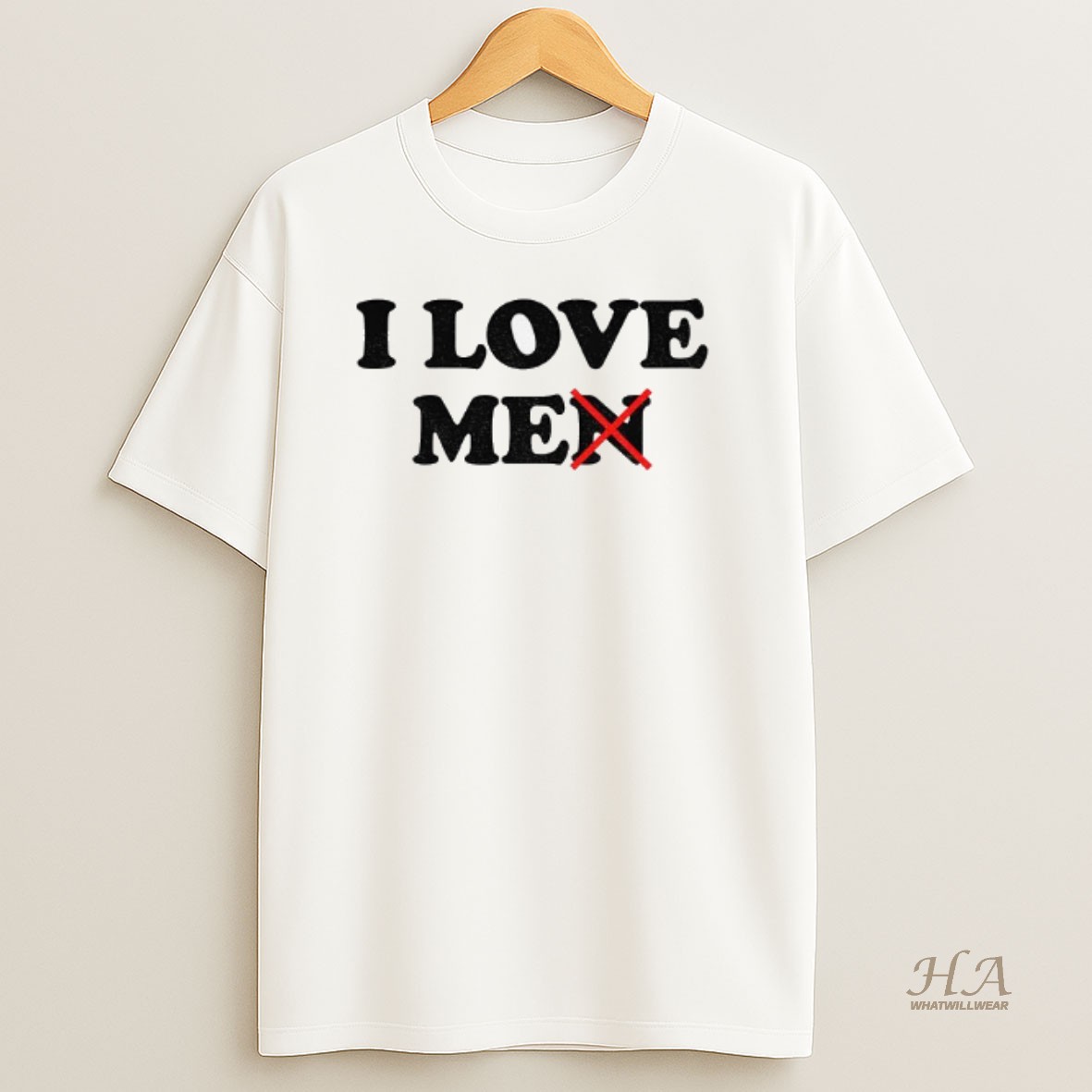 Official I Love Me I Love Men T Shirt