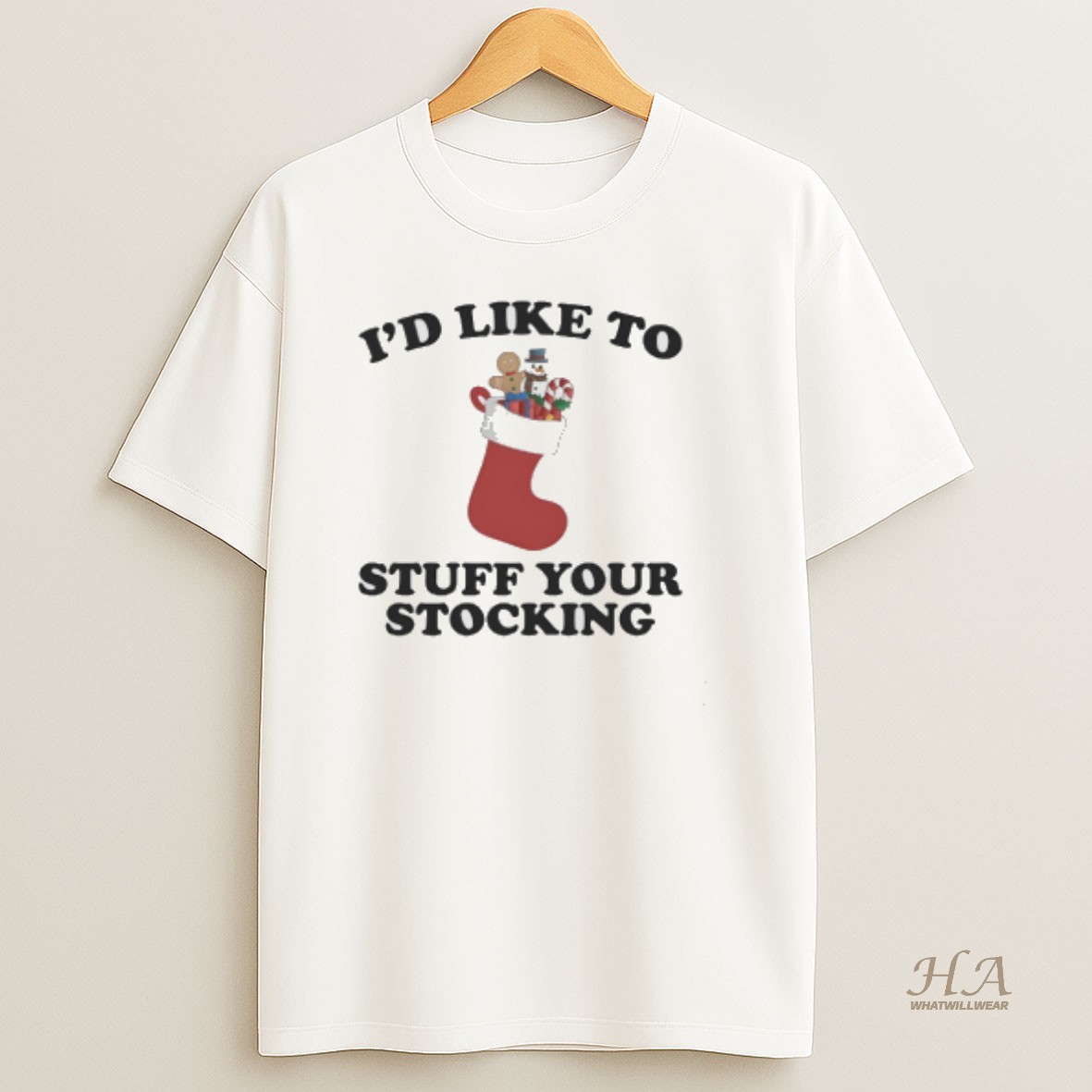 Official Id Like To Stuff Your Stocking T Shirt