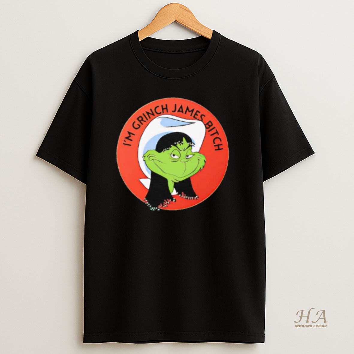 Official Im Grinch James Bitch Cowboy Hat T Shirt