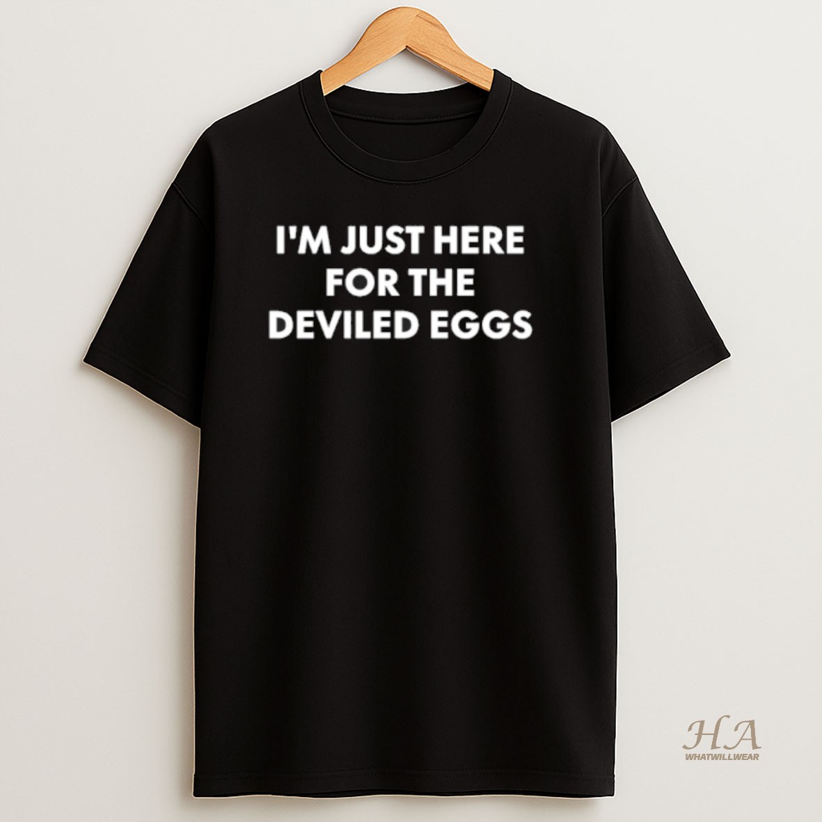Official Im Just Here For The Deviled Eggs T Shirt
