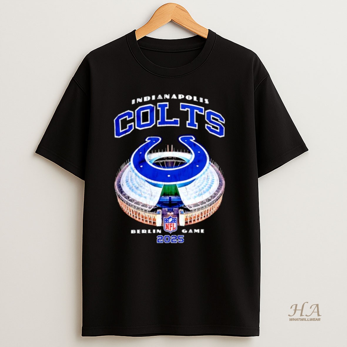 Official Indianapolis Colts Nfl Stadium Berlin Game 2025 Shirt