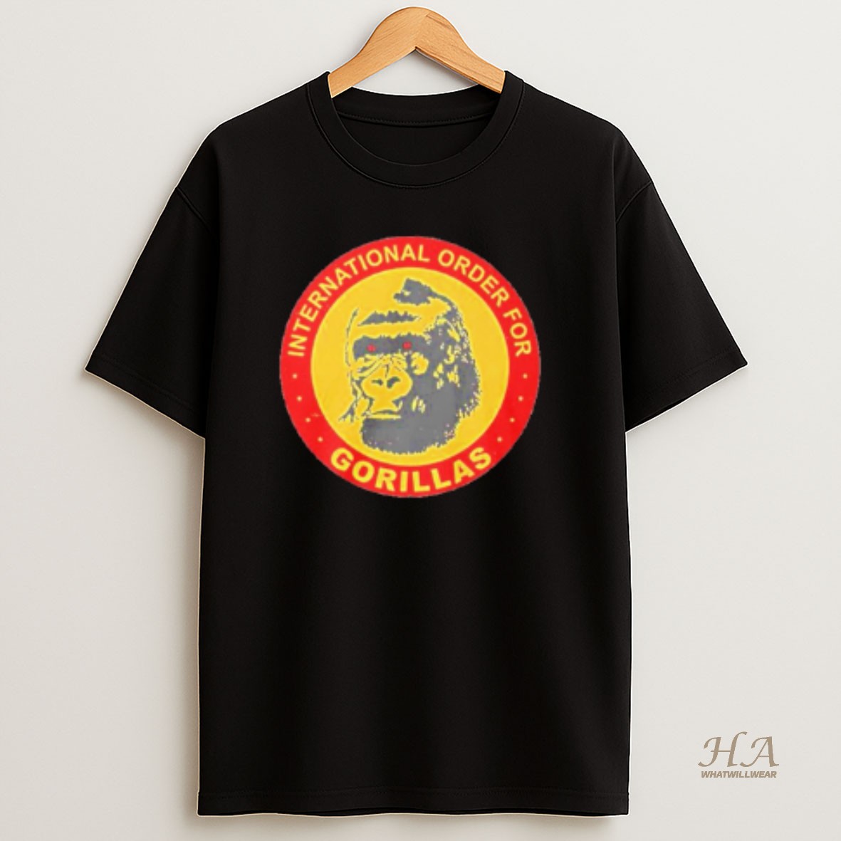 Official International Order For Gorillas Chris Knight T Shirt