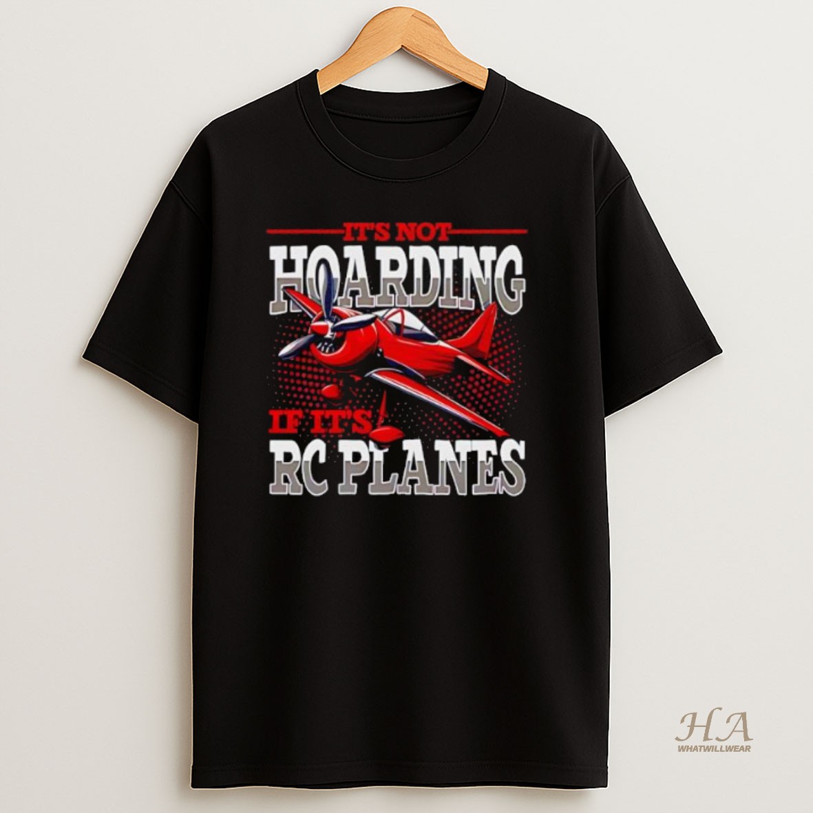 Official Its Not Hoarding If Its Rc Planes Christmas T Shirt