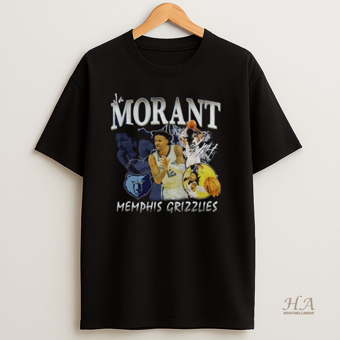 Official Ja Morant Memphis Grizzlies Player Legacy Basketball Nba 2025 Graphic T Shirt