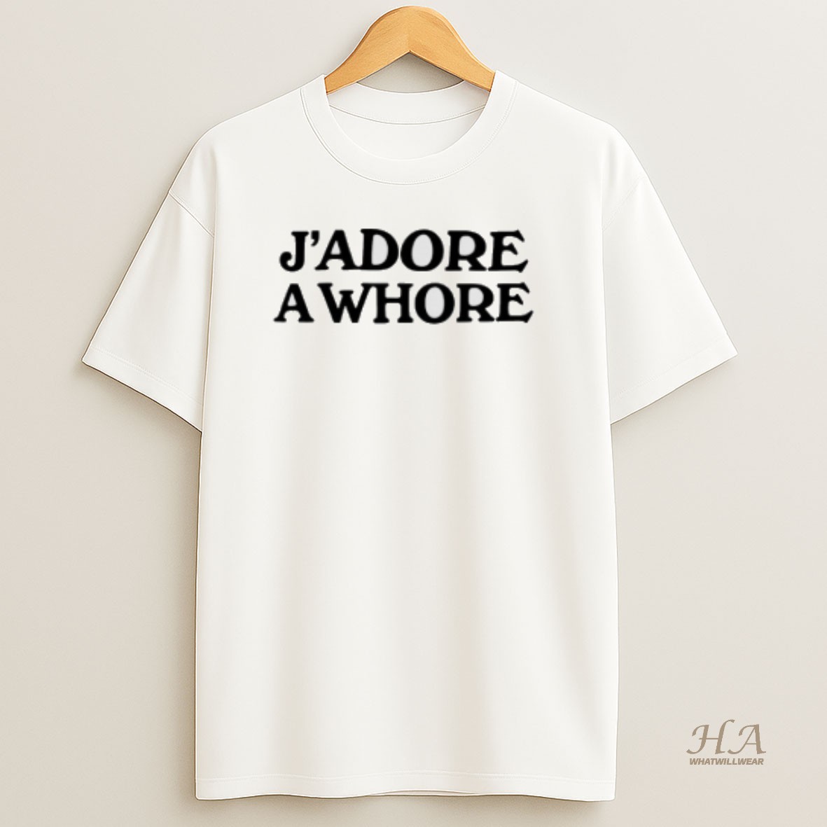 Official Jadore A Whore Russell Tovey T Shirt