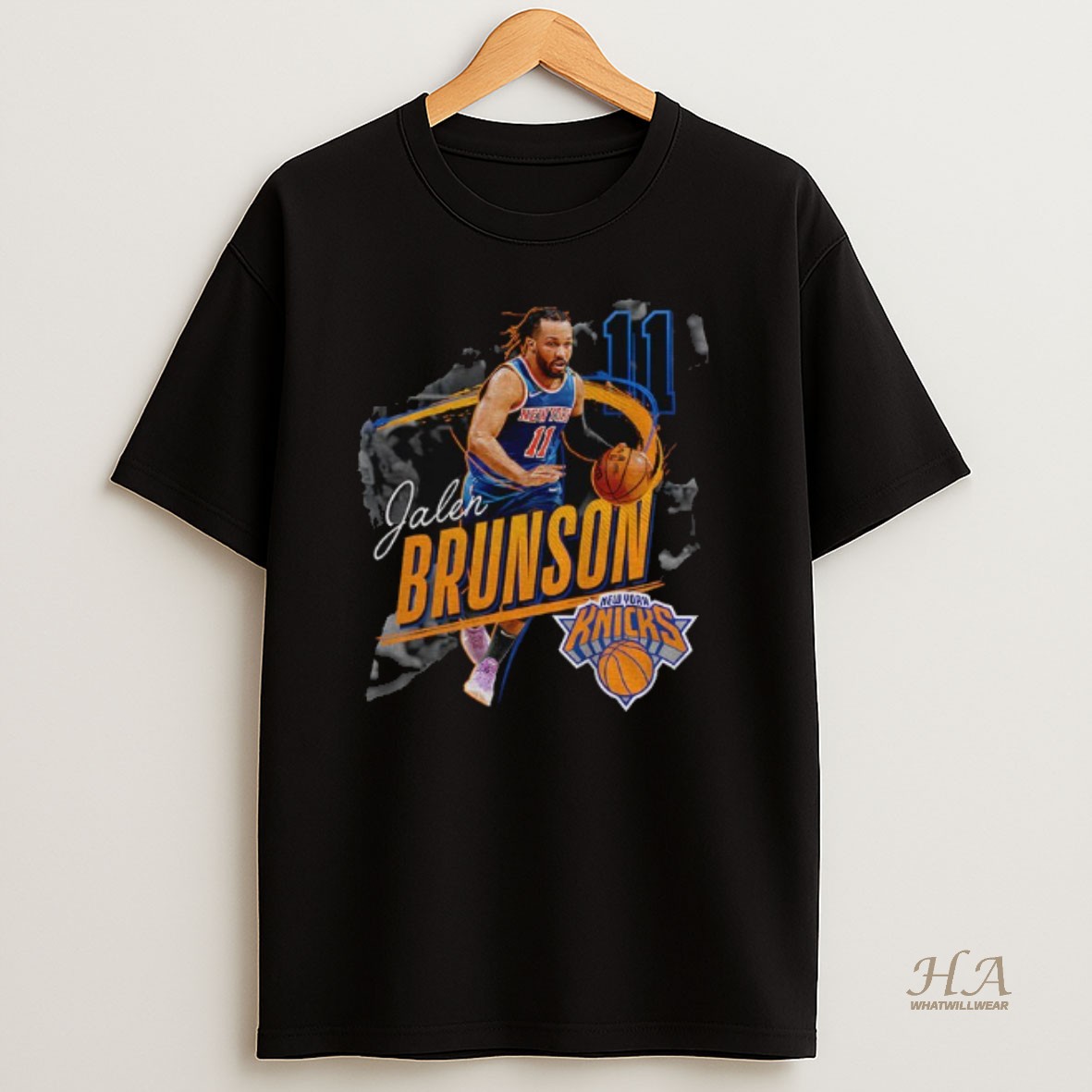 Official Jalen Brunson New York Knicks Legacy Basketball Nba 2025 T Shirt