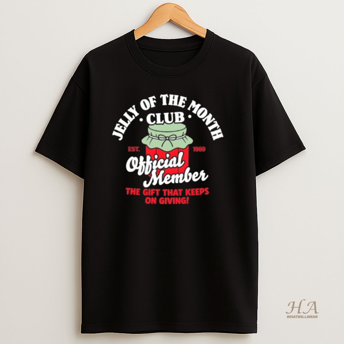 Official Jelly Of The Month Club Christmas T Shirt