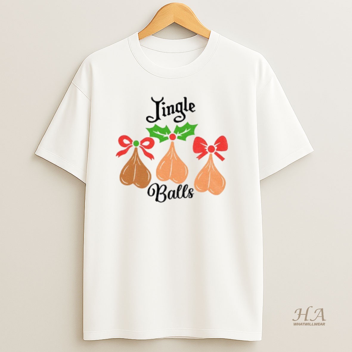 Official Jingle Balls Funny Christmas Jumper T Shirt