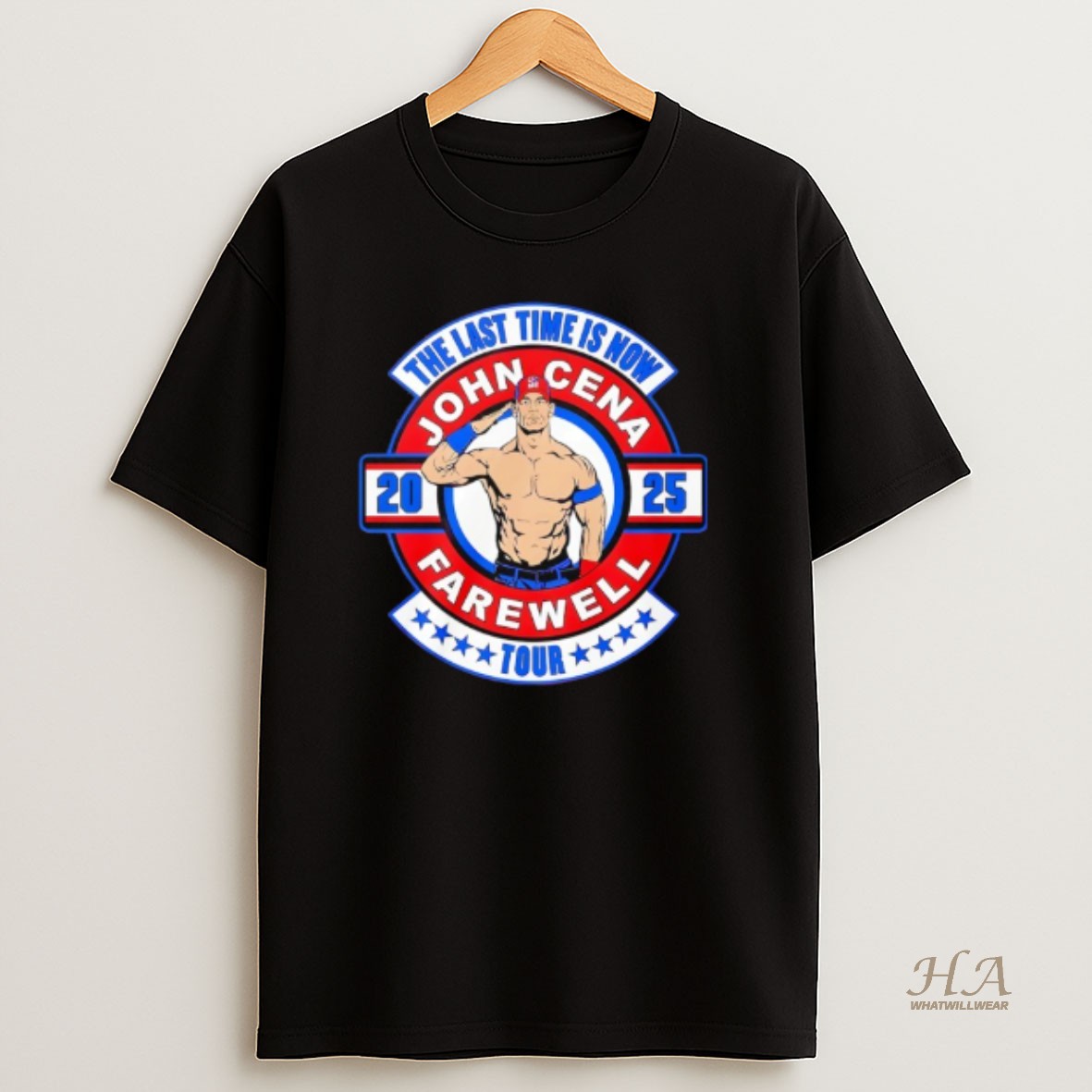 Official John Cena Farewell Tour 2025 Last Time Is Now T Shirt