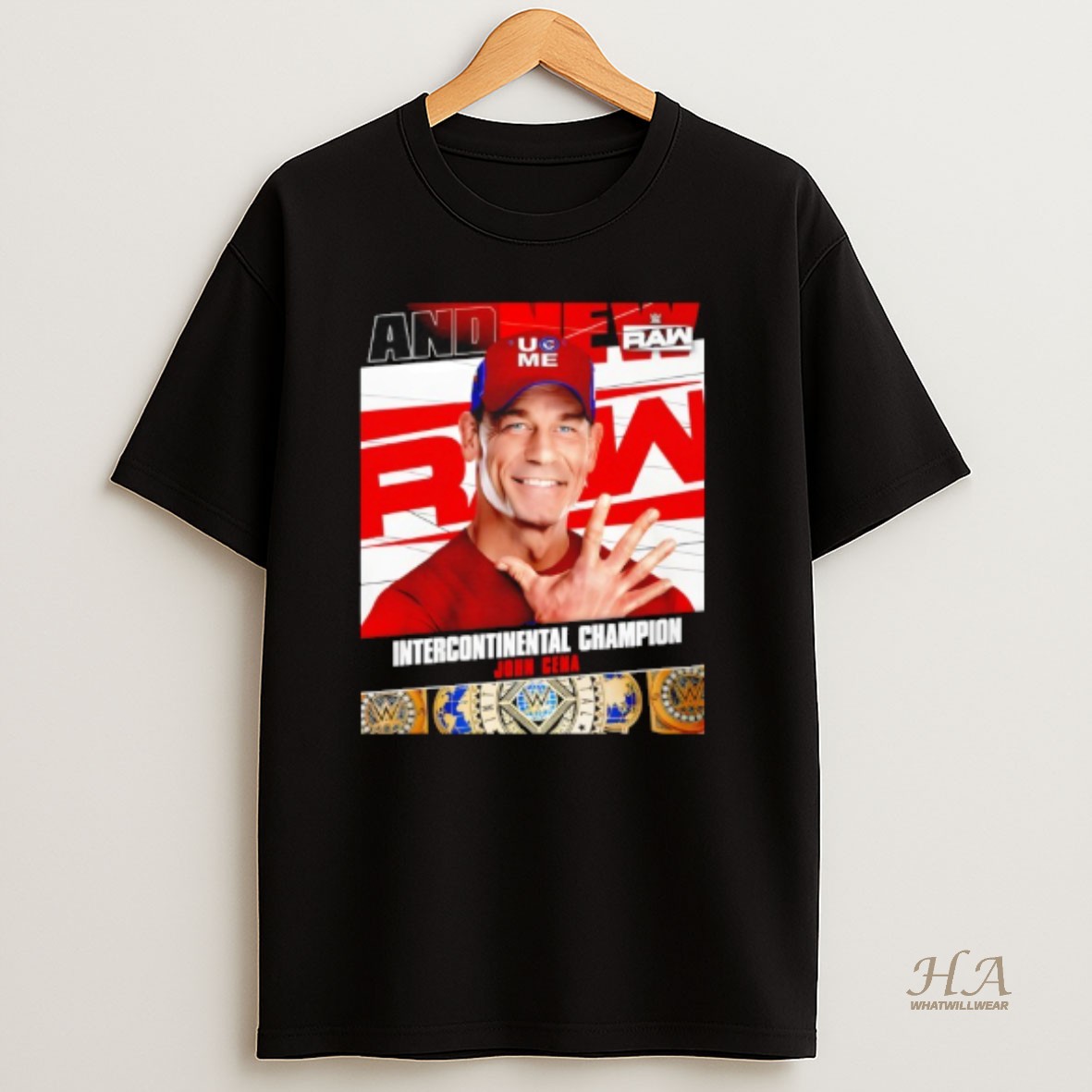 Official John Cena Intercontinental Championship 2025 T Shirt