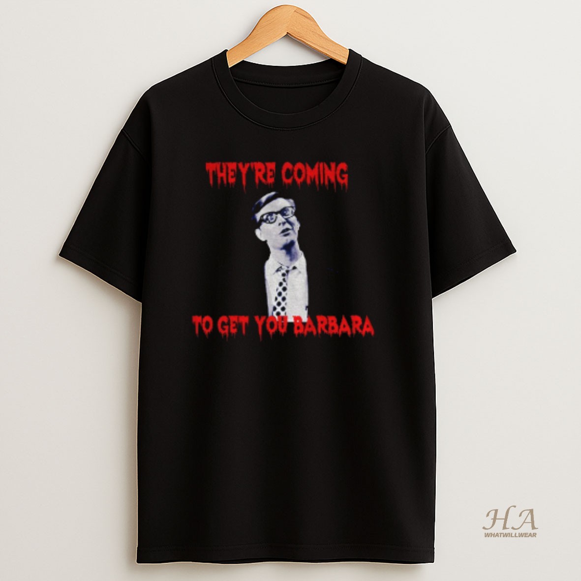 Official Johnny Night Of The Living Dead Theyre Coming To Get You Barbara T Shirt