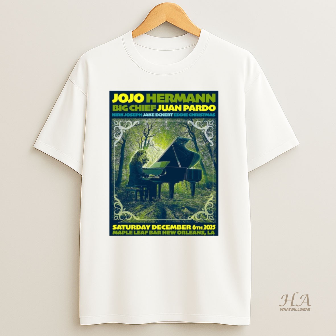 Official Jojo Hermann Big Chief Juan Pardo December 6 2025 New Orleans La T Shirt
