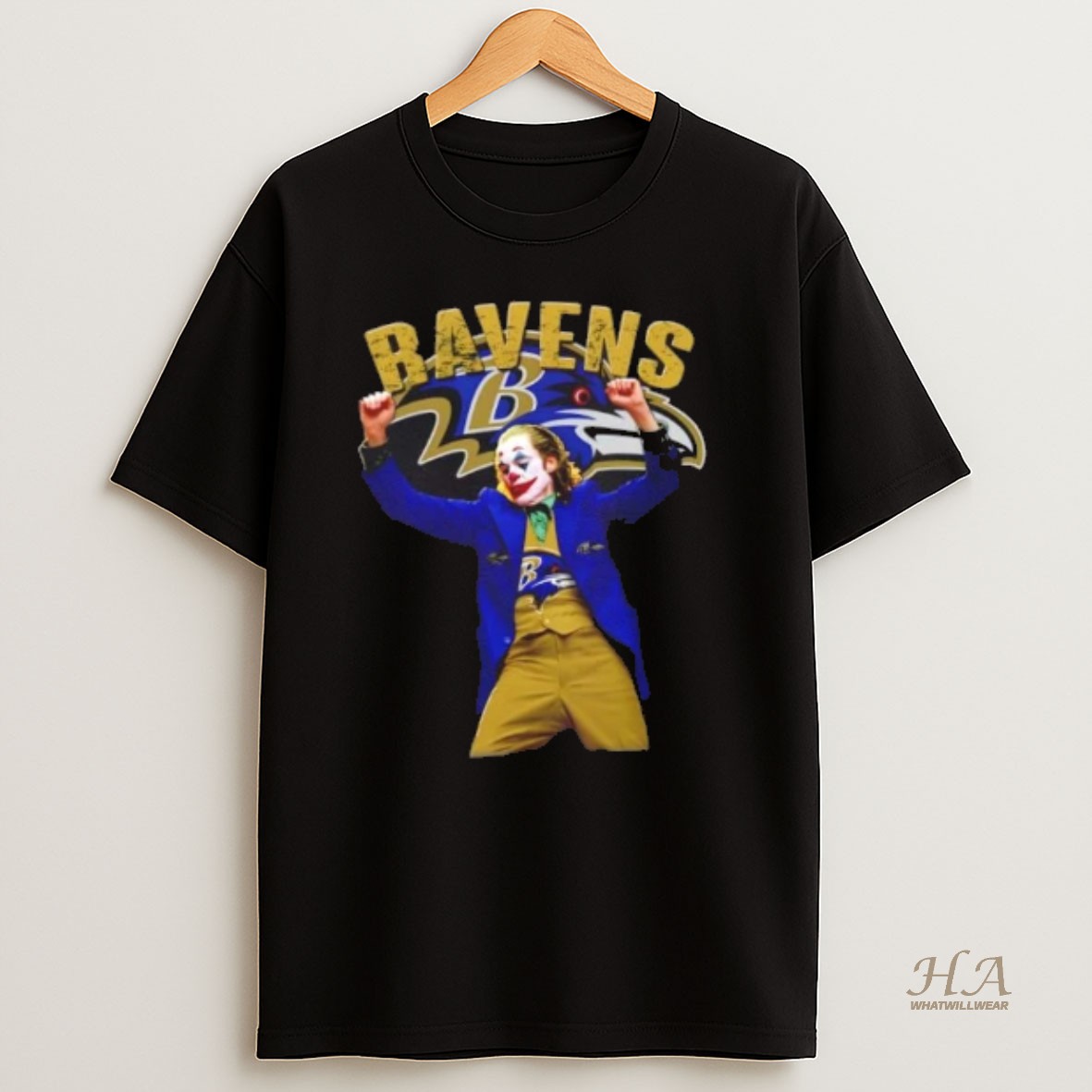 Official Joker Dancing Baltimore Ravens Football T Shirt