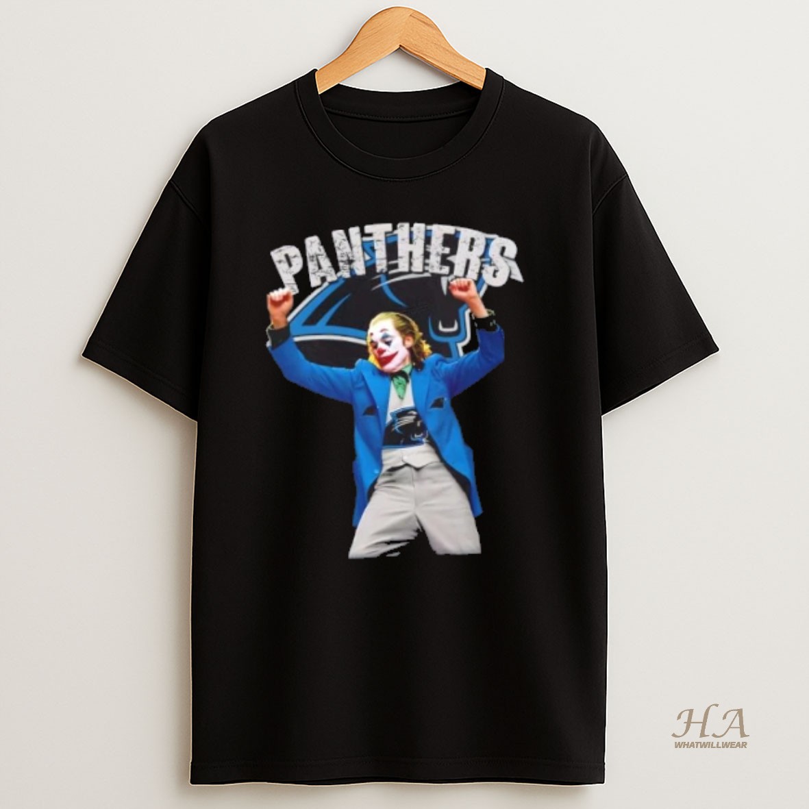 Official Joker Dancing Carolina Panthers Football T Shirt