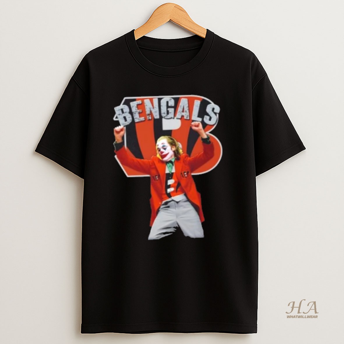Official Joker Dancing Cincinnati Bengals Football T Shirt