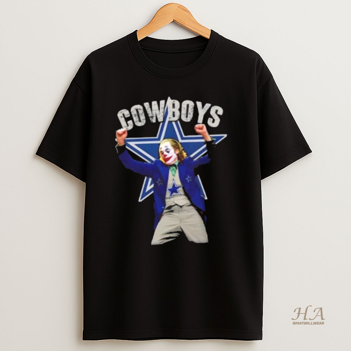 Official Joker Dancing Dallas Cowboys Football T Shirt
