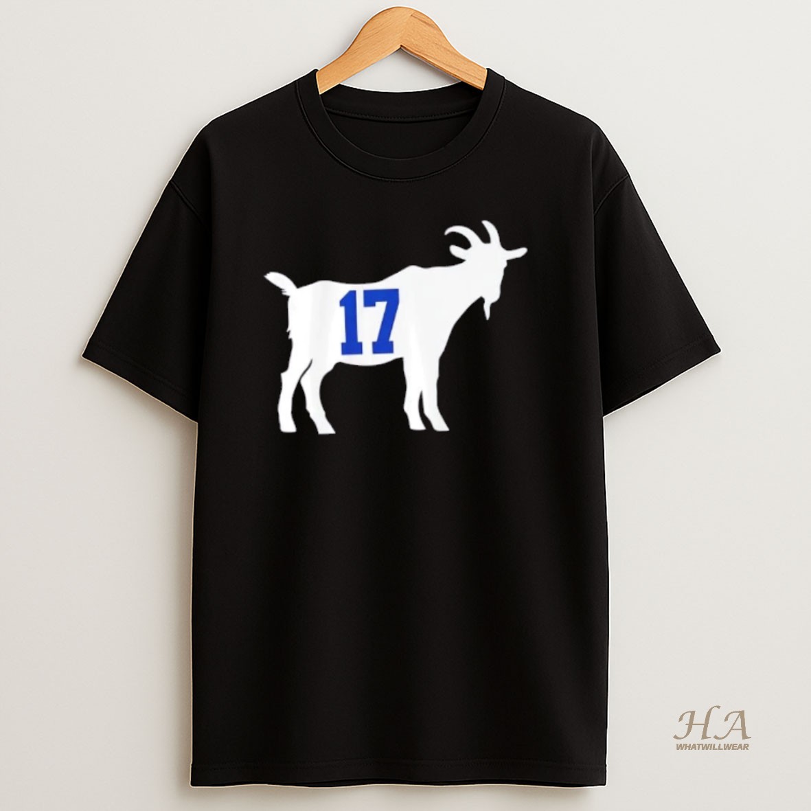 Official Josh Allen Goat 17 Buffalo Bills Football T Shirt