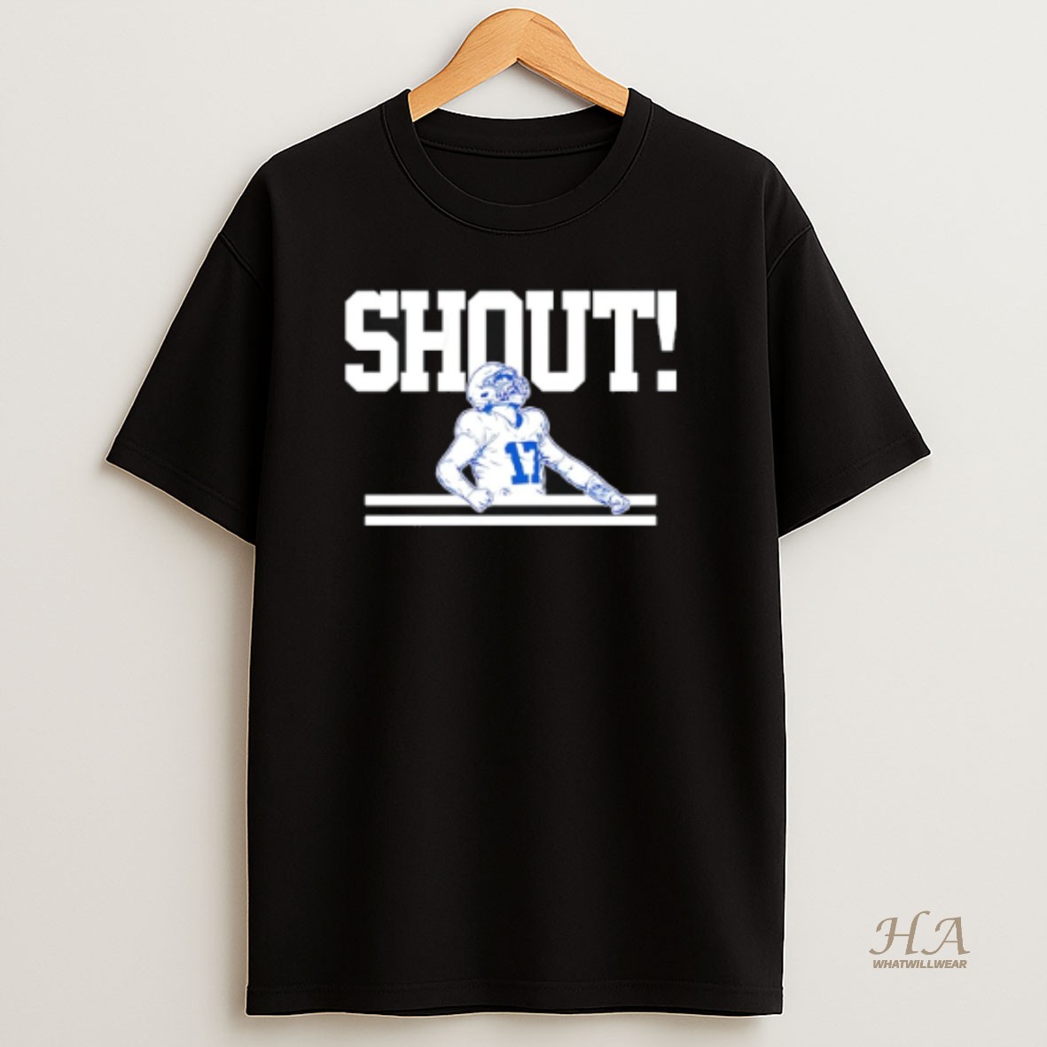 Official Josh Allen Shout Buffalo Bills T Shirt