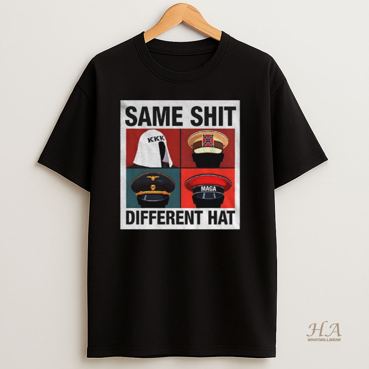 Official Kkk Maga Same Shit Different Hat Political Anti Trump T Shirt