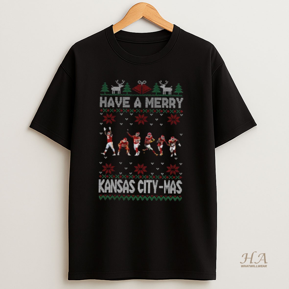 Official Kansas City Chiefs Nfl Football Have A Merry Kansas City Mas Merry Christmas T Shirt