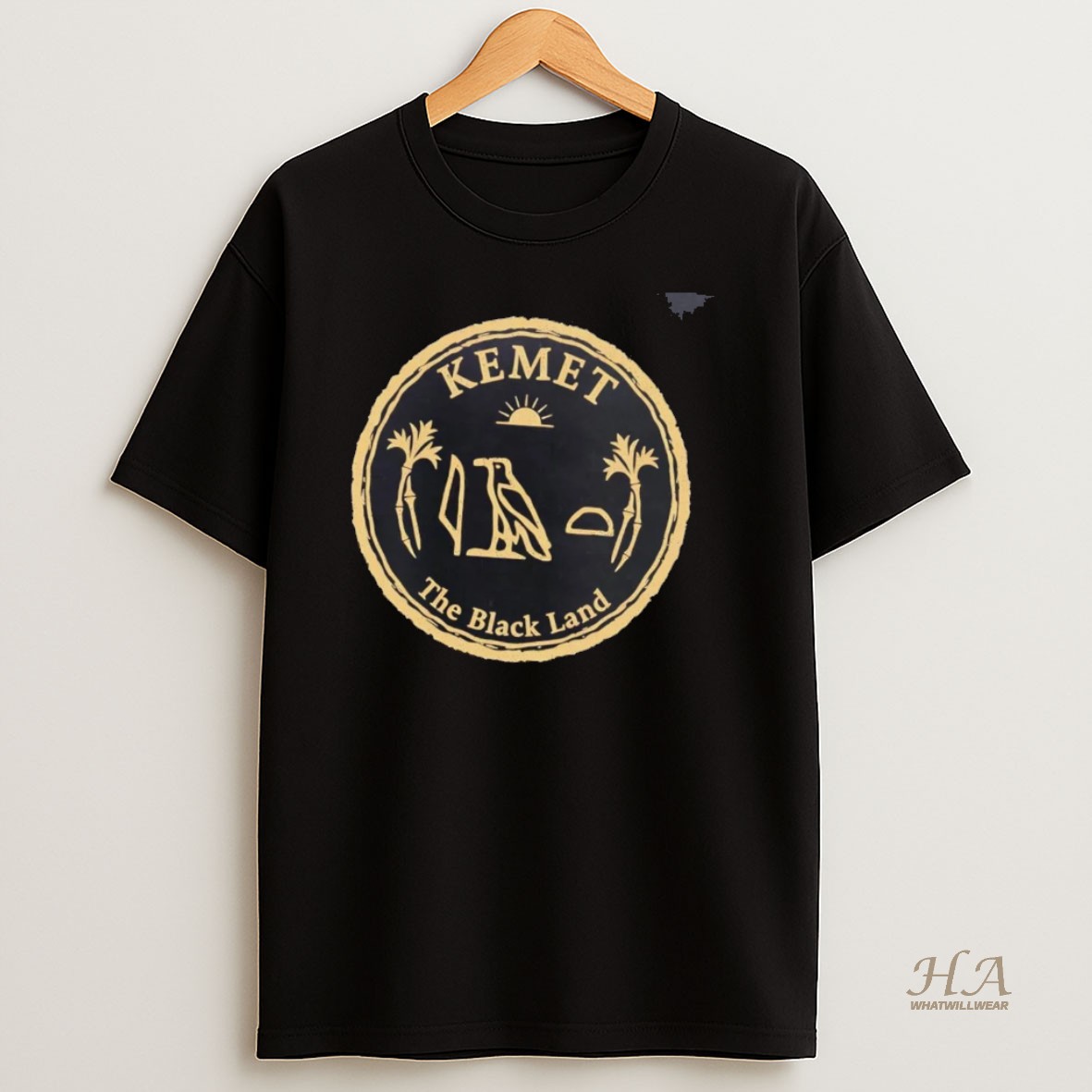 Official Kemet Egyptian The Black Land T Shirt