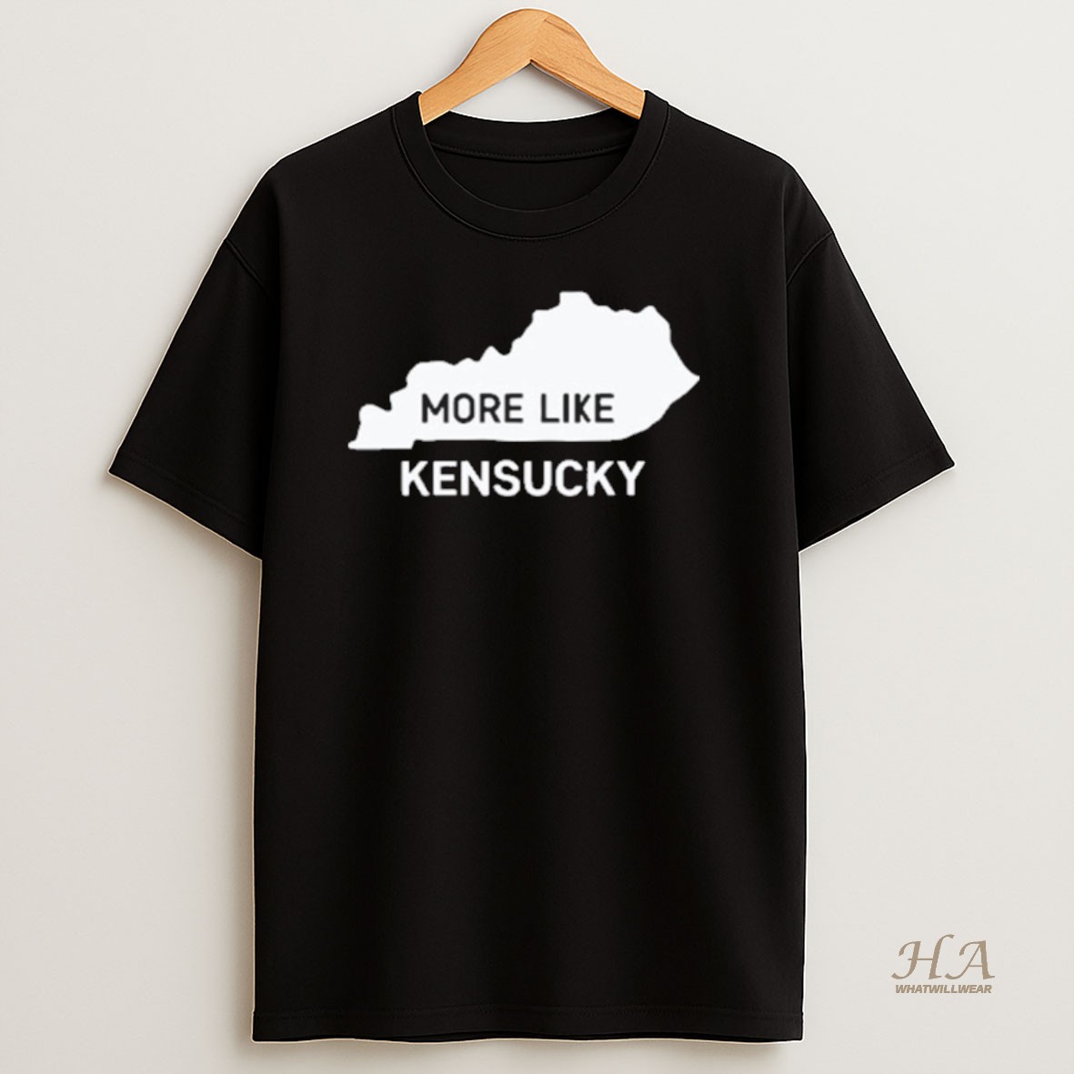 Official Kentucky Map More Like Kensucky T Shirt