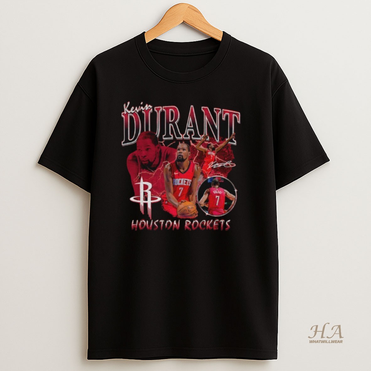 Official Kevin Durant Houston Rockets Player Legacy Basketball Nba 2025 Graphic T Shirt