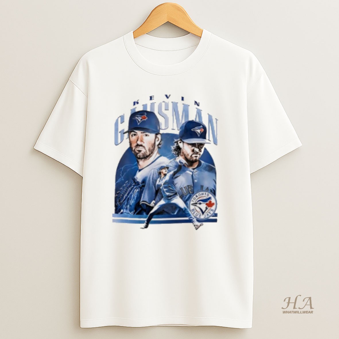 Official Kevin Gausman Toronto Blue Jays Player Collage Vintage T Shirt