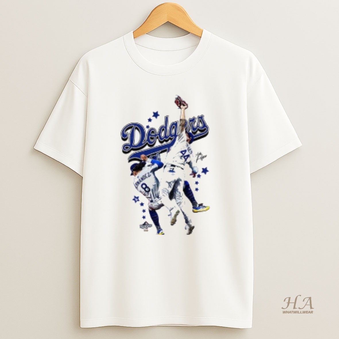 Official Kike Hernandez And Andy Pages Los Angeles Dodgers Mlb Baseball World Series Signature T Shirt