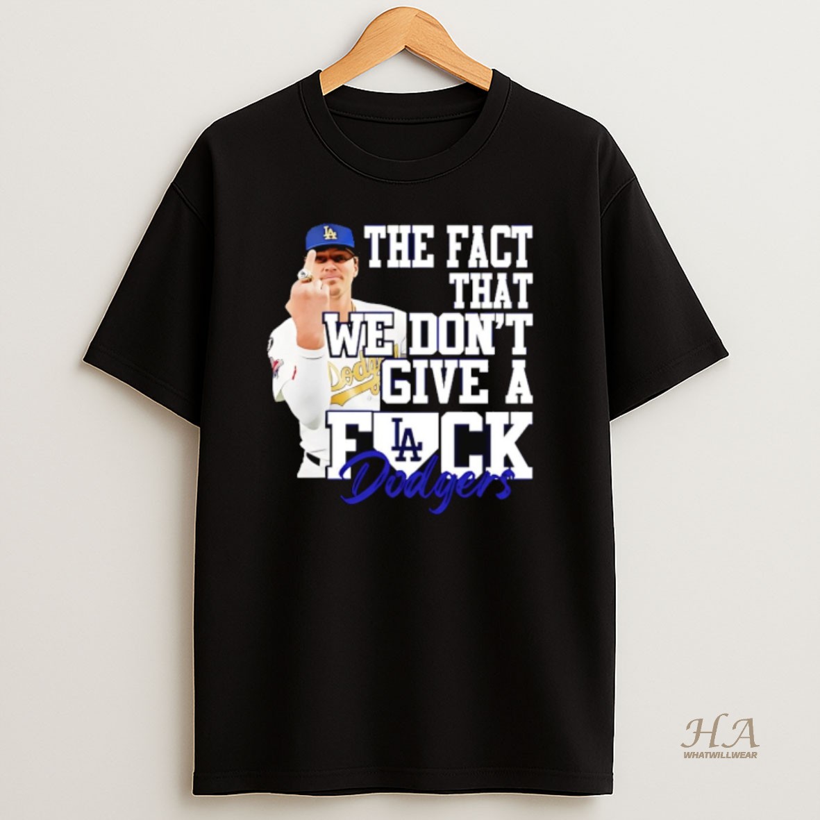 Official Kike Hernandez The Fact That We Dont Give A Fuck T Shirt