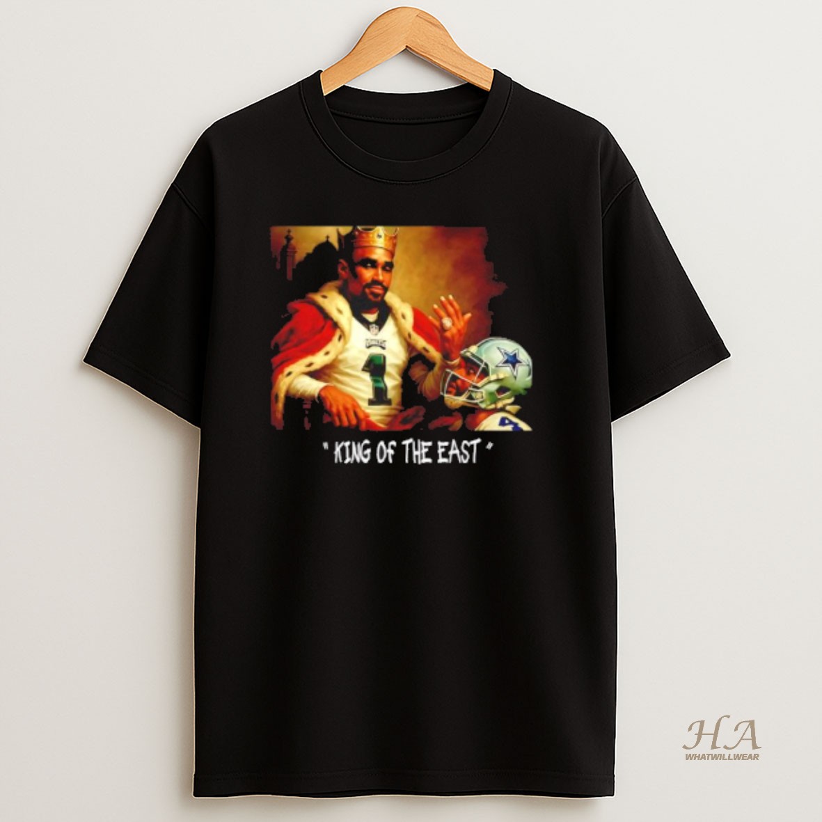 Official King Of The East Philadelphia Eagles Vs Dallas Cowboys T Shirt