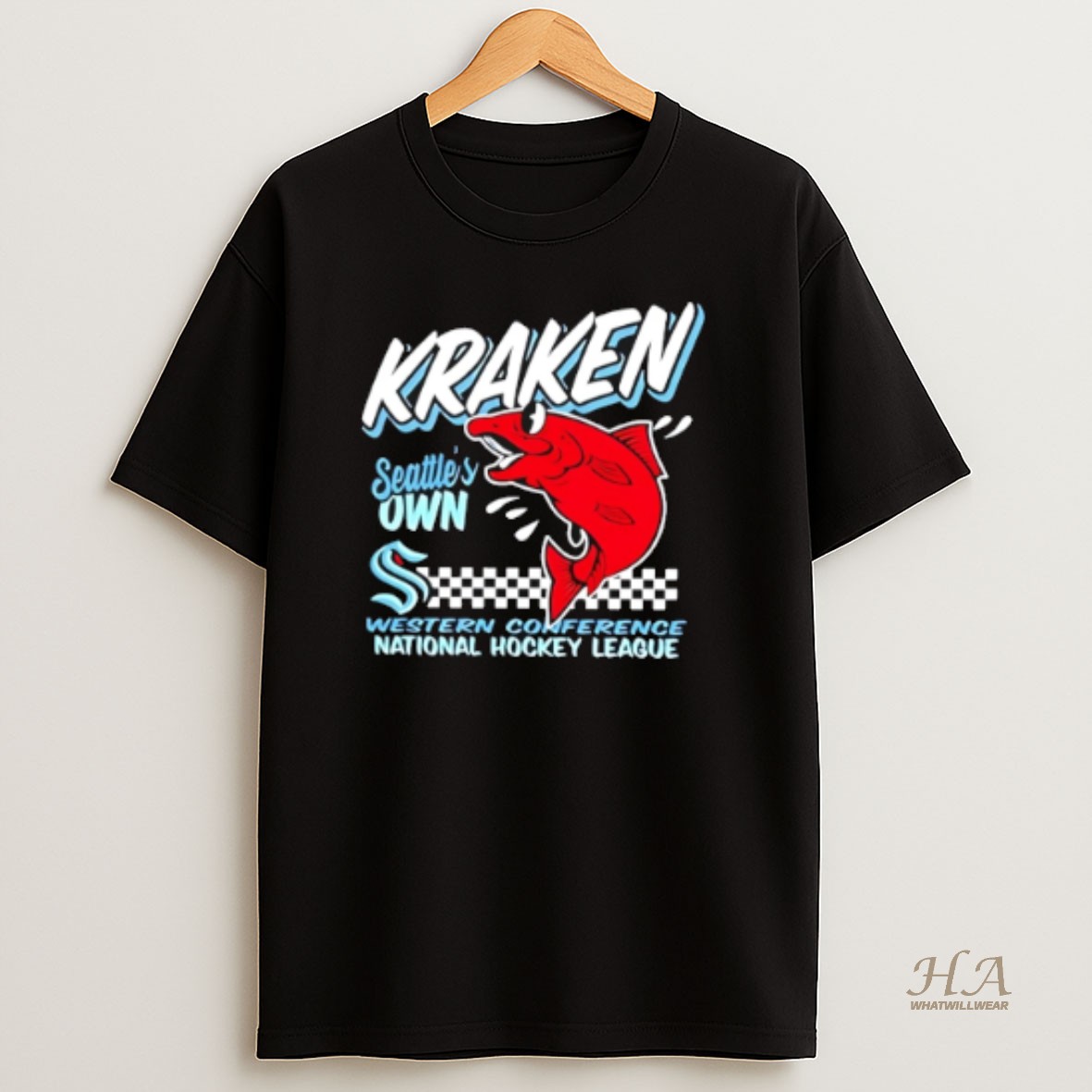 Official Kraken Seattle Own Western Conference National Hockey League T Shirt